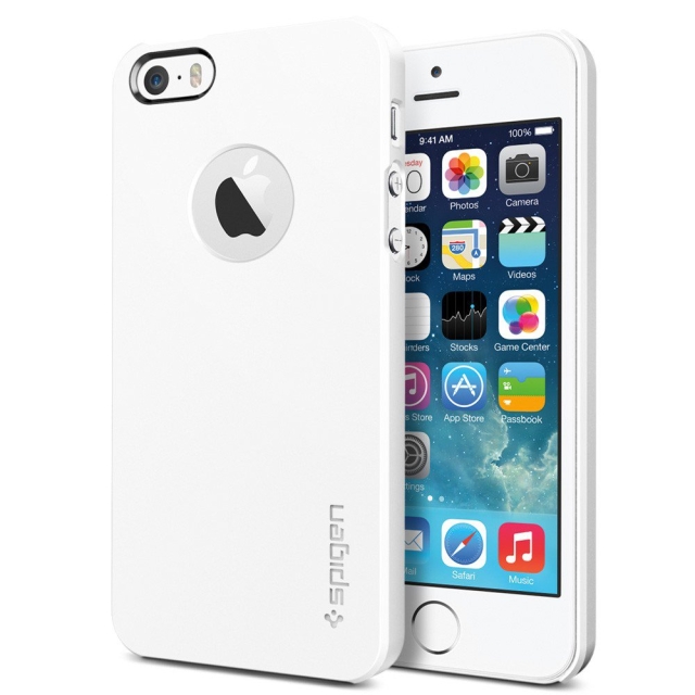 Накладка SPIGEN для iPhone SE / 5s / 5 - Ultra Thin Air A - Белый - SGP10500
