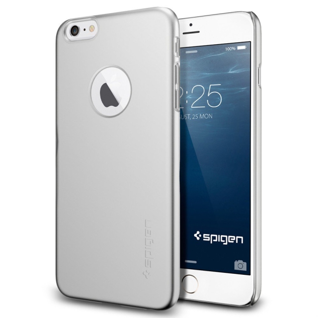 Ультра-тонкий чехол SPIGEN для iPhone 6s Plus / 6 Plus - Thin Fit A - Серебристый - SGP10888