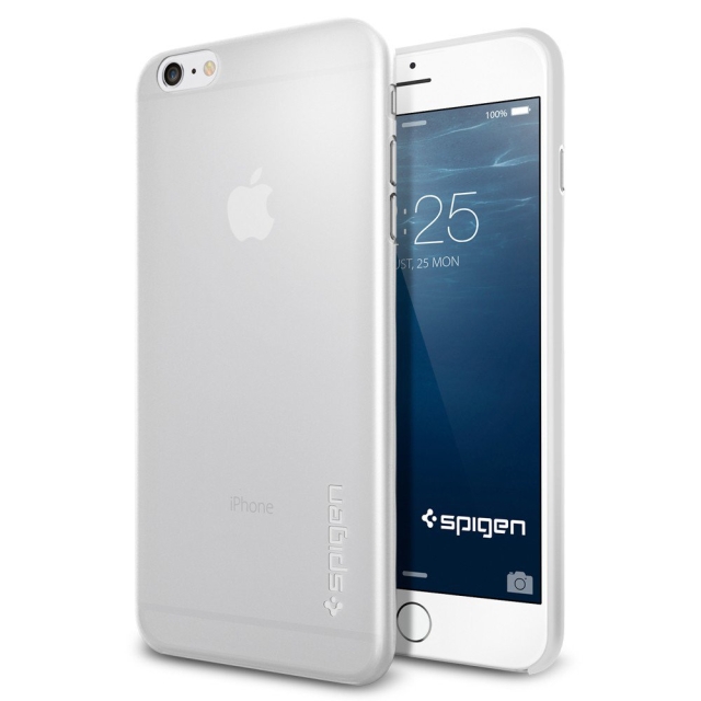 Оригинальный чехол SPIGEN для iPhone 6s Plus / 6 Plus - Air Skin - Матово-прозрачный - SGP11157