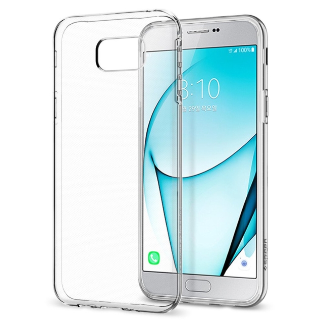 Капсула SPIGEN для Galaxy A8 (2016) - LIquid Crystal - Кристально-прозрачный - 568CS20999