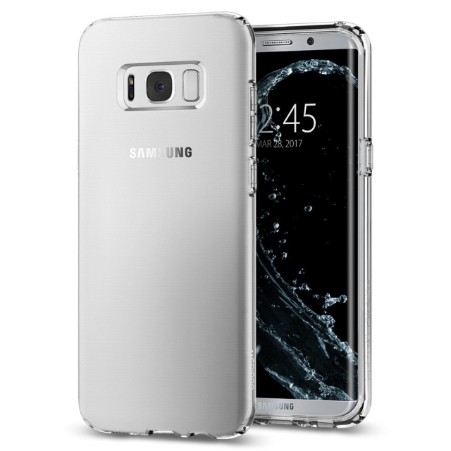 Чехол-капсула SPIGEN для Galaxy S8 Plus - Liquid Crystal - Кристально-прозрачный - 571CS21664