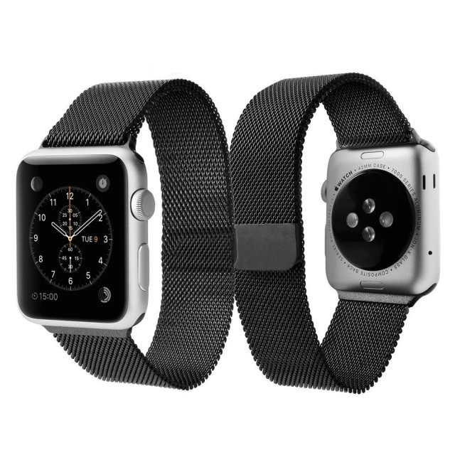 Ремешок SPIGEN для Apple Watch 1 / 2 (42мм) - Milanese Band A300 - Серый - 032WB20343