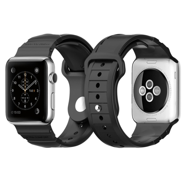 Ремешок SPIGEN для Apple Watch (49/45/44/42 mm) - Rugged Band - Черный - SGP11582