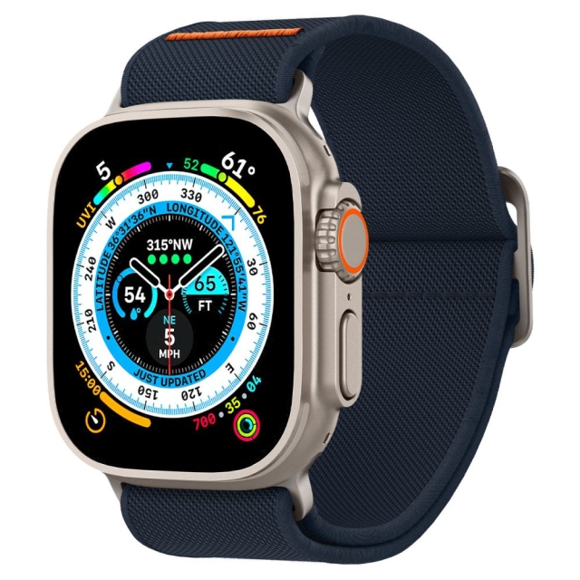 Ремешок SPIGEN для Apple Watch (49/45/44/42 mm) - Lite Fit Ultra - Синий - AMP05984
