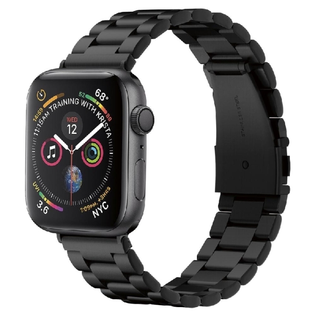 Ремешок SPIGEN для Apple Watch 5 / 4 (44мм) - Watch Band Modern Fit - Черный - 062MP25403