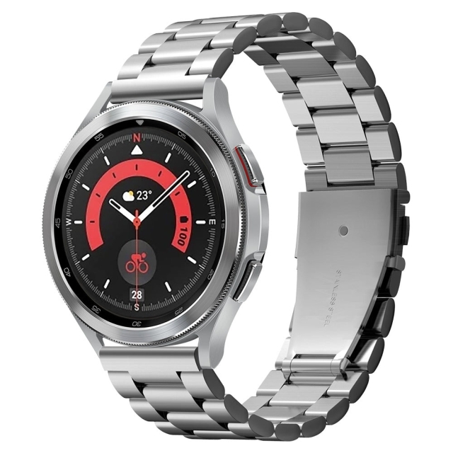 Ремешок SPIGEN для Galaxy Watch - Modern Fit (20 mm) - Серебристый - AMP03870