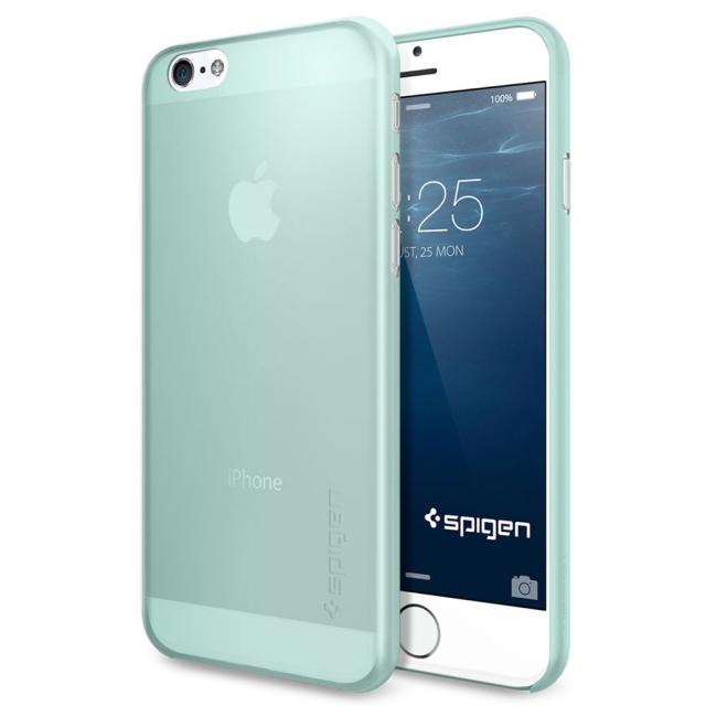 Оригинальный чехол SPIGEN для iPhone 6s / 6 - Air Skin - Мятный - SGP11080