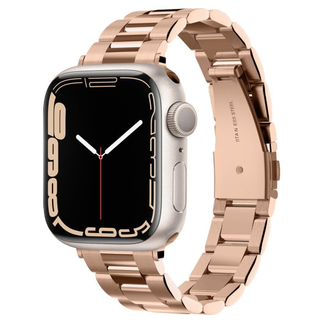 Ремешок SPIGEN для Apple Watch 8/7/6/SE/5/4 (41/40/38 mm) - Modern Fit - Розовое золото - 061MP25944