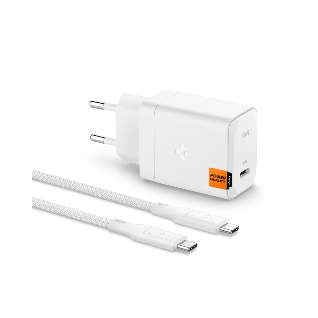 Сетевое зарядное устройство SPIGEN - ArcStation Pro 65W Wall Charger 1-Port - Белый - ACH05476