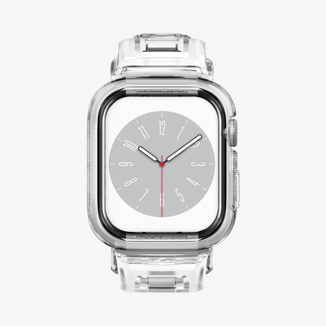 Чехол с ремешком SPIGEN для Apple Watch (45/44 mm) - Liquid Crystal Pro - Прозрачный - ACS02006