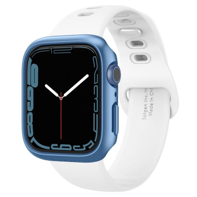 Чехол SPIGEN для Apple Watch 9/8/7 (45 mm) - Thin Fit - Синий - ACS04176