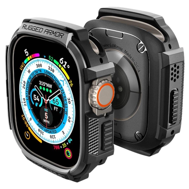Чехол SPIGEN для Apple Watch Ultra (49 mm) - Rugged Armor - Прозрачный - ACS05456