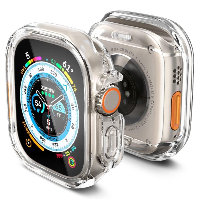 Чехол SPIGEN для Apple Watch Ultra (49 mm) - Ultra Hybrid - Прозрачный - ACS05459