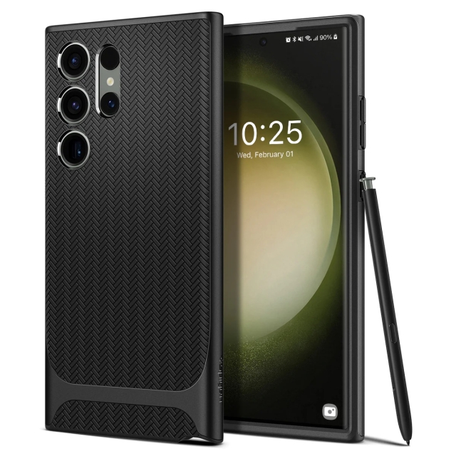 Чехол SPIGEN для Galaxy S23 Ultra - Neo Hybrid - Черный - ACS05626