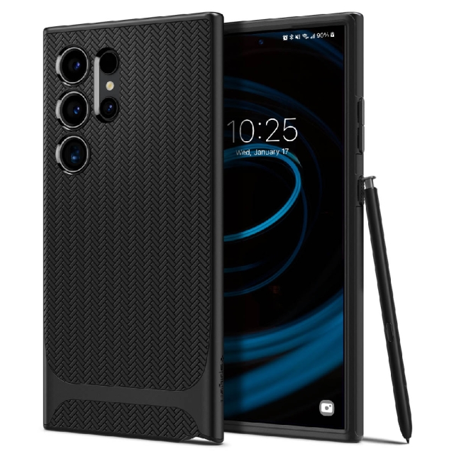 Чехол SPIGEN для Galaxy S24 Ultra - Neo Hybrid - Черный - ACS07304