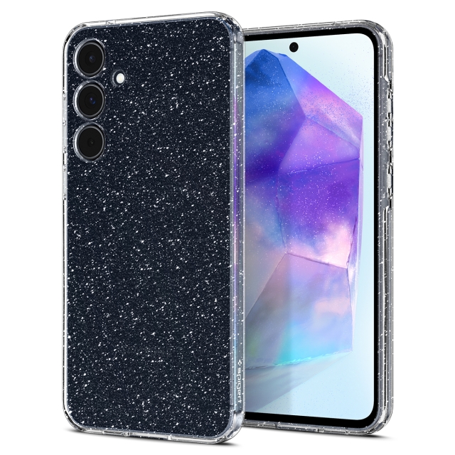 Чехол SPIGEN для Galaxy A55 - Liquid Crystal Glitter - Прозрачный - ACS07538