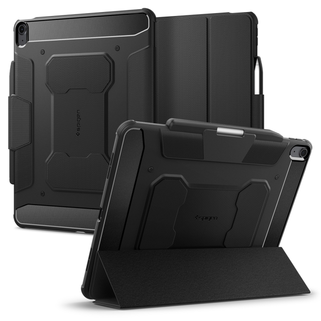 Чехол-подставка SPIGEN для iPad Air 13 (2024) - Rugged Armor Pro - Черный - ACS07669