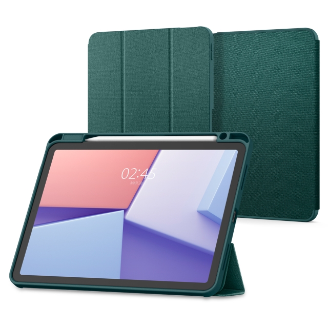 Чехол-подставка SPIGEN для iPad Air 11 (2024) - Urban Fit - Зеленый - ACS07755