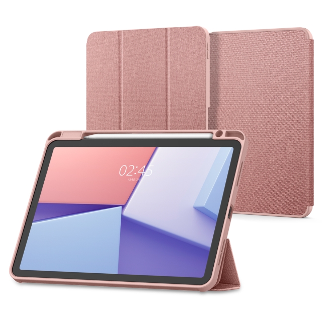 Чехол-подставка SPIGEN для iPad Air 11 (2024) - Urban Fit - Розовый/Золотой - ACS07756