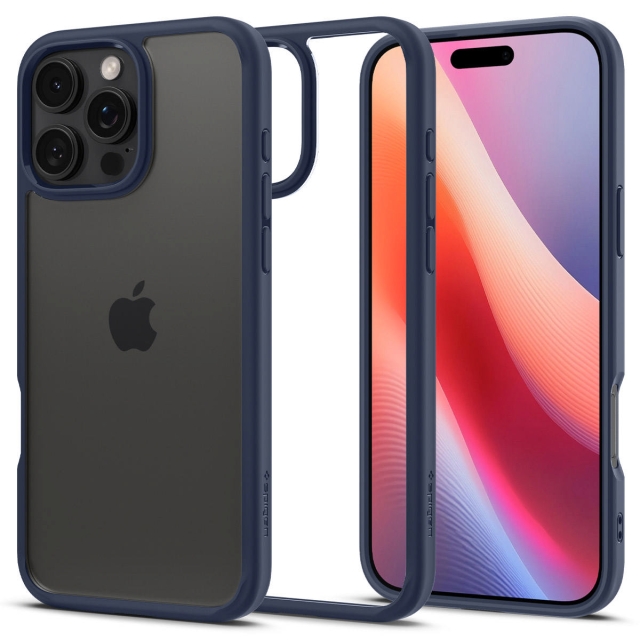 Чехол SPIGEN для iPhone 16 Pro Max - Ultra Hybrid - Темно-синий - ACS07997