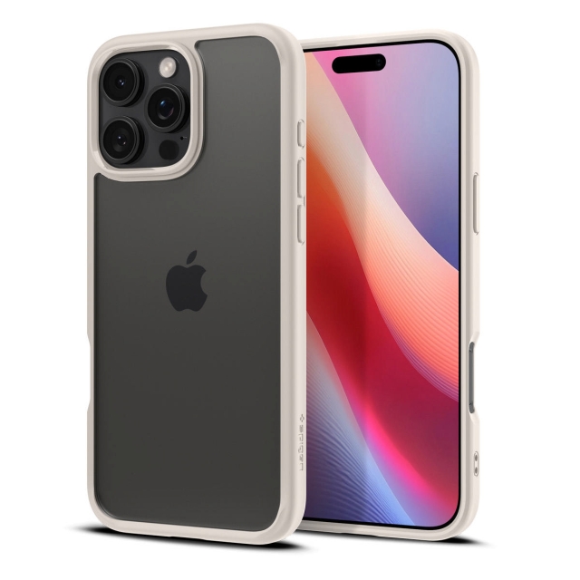 Чехол SPIGEN для iPhone 16 Pro - Ultra Hybrid - Бежевый - ACS08127