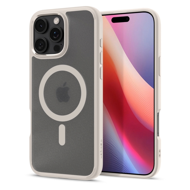 Чехол SPIGEN для iPhone 16 Pro - Ultra Hybrid MagSafe - Бежевый Матовый - ACS08138