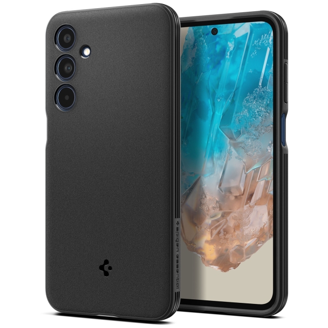 Чехол SPIGEN для Galaxy M35 5G - Essential Sand Blast - Черный - ACS08263