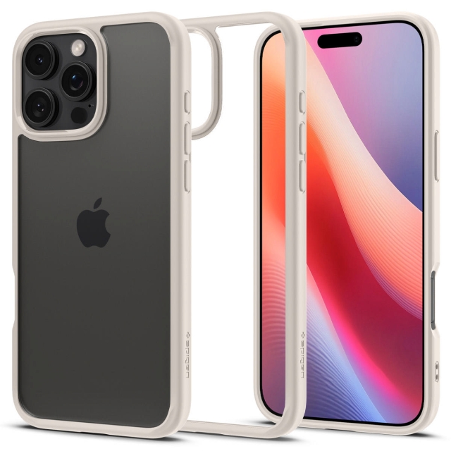 Чехол SPIGEN для iPhone 16 Pro Max - Ultra Hybrid - Бежевый - ACS08385