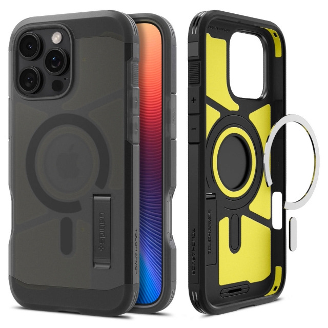 Чехол SPIGEN для iPhone 16 Pro - Tough Armor MagSafe - Черный - ACS08509