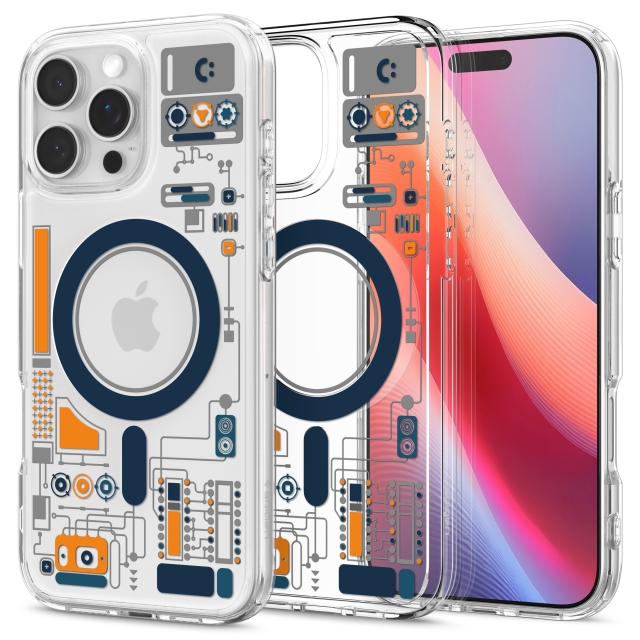 Чехол SPIGEN для iPhone 16 Pro Max - Ultra Hybrid MagSafe - Внутренности/Ретро - ACS08726