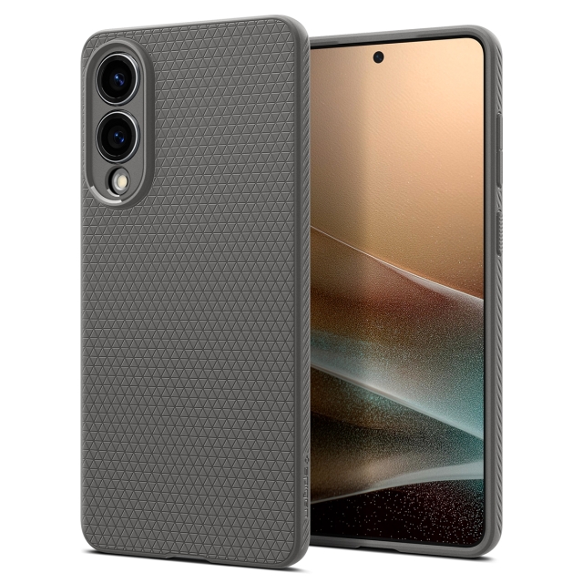 Чехол SPIGEN для Galaxy S25 Edge - Liquid Air - Серый - ACS09421