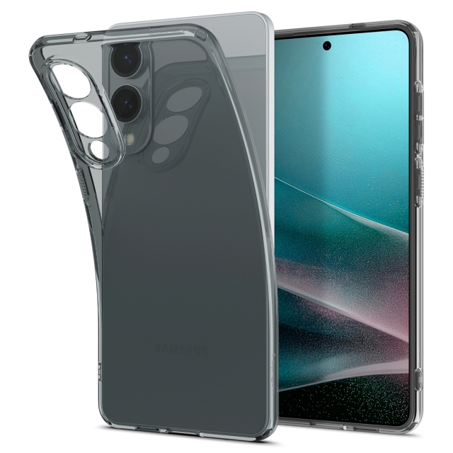 Чехол SPIGEN для Galaxy S25 Edge - Liquid Crystal - Прозрачный/Серый - ACS09426
