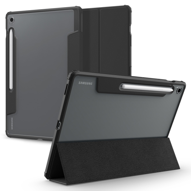 Чехол SPIGEN для Galaxy Tab S10 FE Plus - Ultra Hybrid Pro - Черный - ACS09446