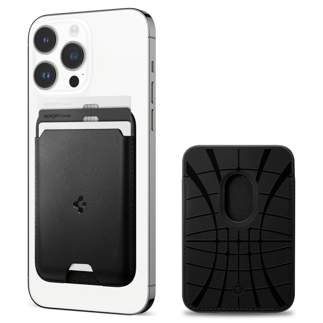 Кардхолдер SPIGEN - Valentinus Wallet MagSafe 3 Card - Черный - AFA05760
