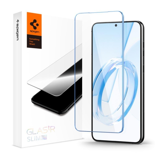 Защитное стекло SPIGEN для Galaxy S23 Plus - GLAS.tR Slim HD - 1 шт - Прозрачный - AGL05955