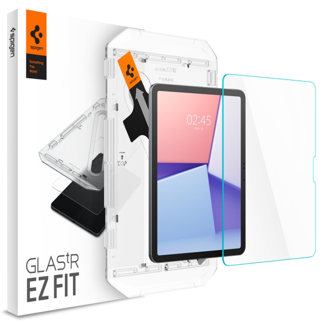 Защитное стекло SPIGEN для iPad Air 11 (2024) - Glass tR EZ Fit - Прозрачный - 1 шт - AGL07798