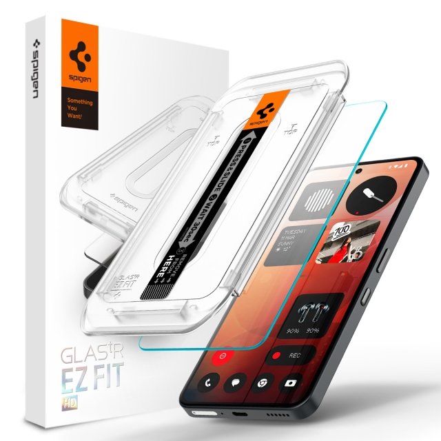 Защитное стекло SPIGEN для Nothing Phone (3a)/(3a) Pro - Glas.tR EZ Fit HD - 1 шт - Прозрачный - AGL09429