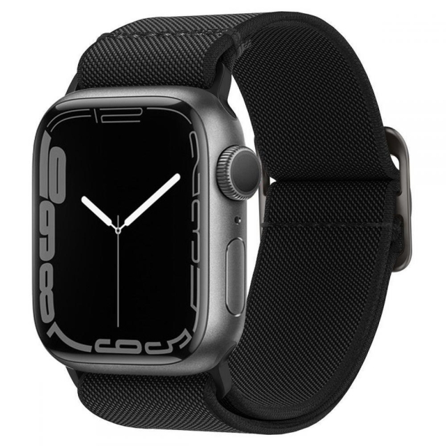 Ремешок SPIGEN для Apple Watch (49/45/44/42 mm) - Lite Fit - Черный - AMP02286
