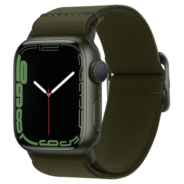Ремешок SPIGEN для Apple Watch (49/45/44/42 mm) - Lite Fit - Зеленый/Хаки - AMP02288
