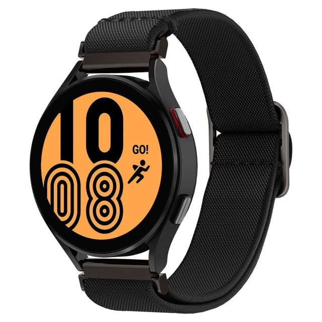 Ремешок SPIGEN для Galaxy Watch 5 Pro/5/4 (46/45/42/40 mm) - Lite Fit - Черный - AMP04040