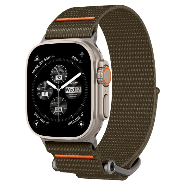 Ремешок SPIGEN для Apple Watch (49/45/44/42 mm) - DuraPro Flex Ultra - Зеленый - AMP05982