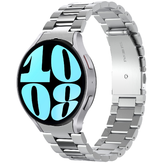 Ремешок SPIGEN для Galaxy Watch 6 (44mm) - Modern Fit 316L - Серебристый - AMP06498