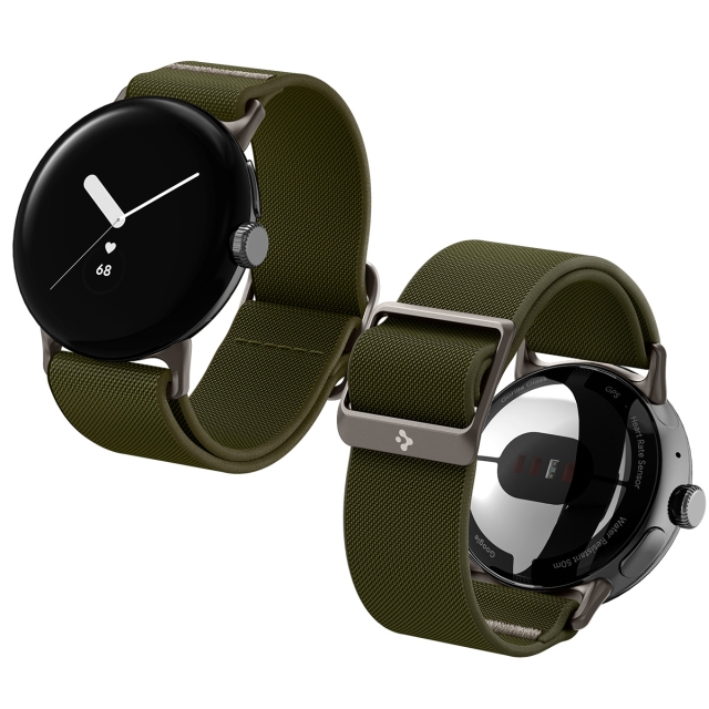 Ремешок SPIGEN для Pixel Watch 2/1 (2023/2022) - Lite Fit - Зеленый - AMP07608