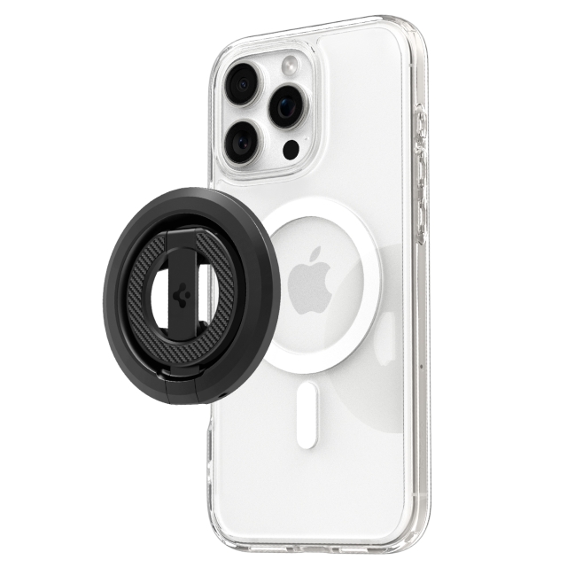 Держатель SPIGEN для смартфона - O-Mag Magnetic Phone Holder with Adjustable Stand - Черный - AMP08822