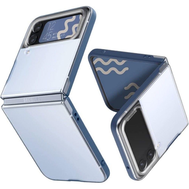 Чехол SPIGEN Cyrill для Galaxy Z Flip 4 - Color Brick - Синий - ACS05244