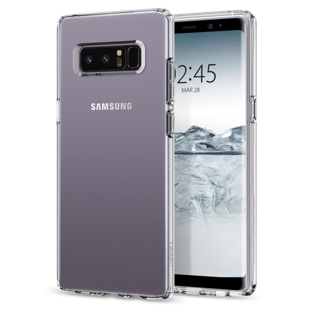 Чехол-капсула SPIGEN для Galaxy Note 8 - Liquid Crystal - Кристально-прозрачный - 587CS22056