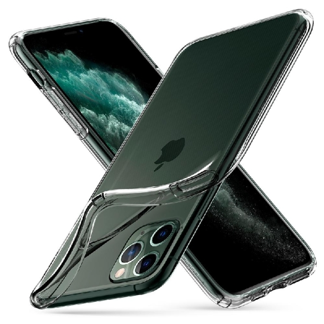 Чехол-капсула SPIGEN для iPhone 11 Pro Max - Liquid Crystal - Кристально прозрачный - 075CS27129