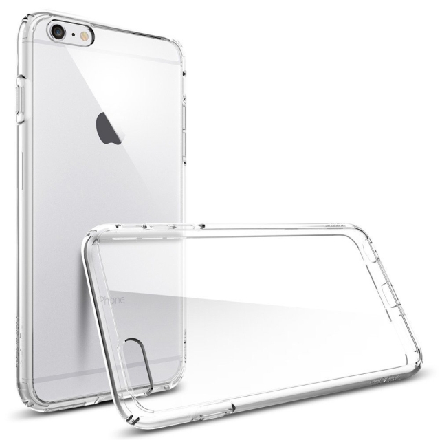 Чехол-гибрид SPIGEN для iPhone 6s Plus / 6 Plus - Ultra Hybrid - Кристально-прозрачный - SGP11644