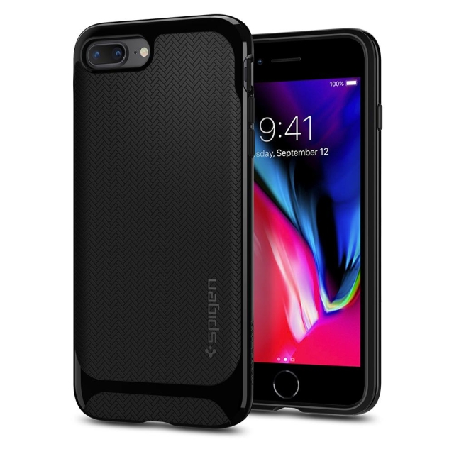 Чехол SPIGEN для iPhone 7 Plus / 8 Plus - Neo Hybrid Herringbone - Черный - 055CS22230