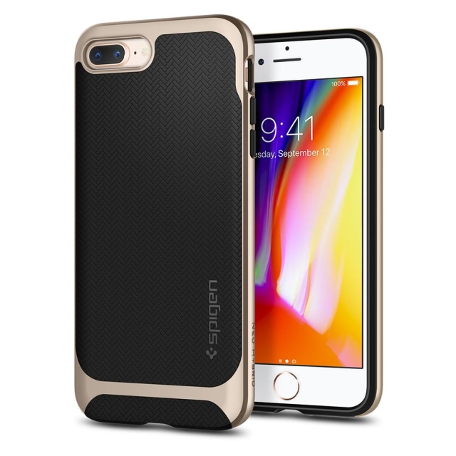 Чехол SPIGEN для iPhone 7 Plus / 8 Plus - Neo Hybrid Herringbone - Золотой - 055CS22231